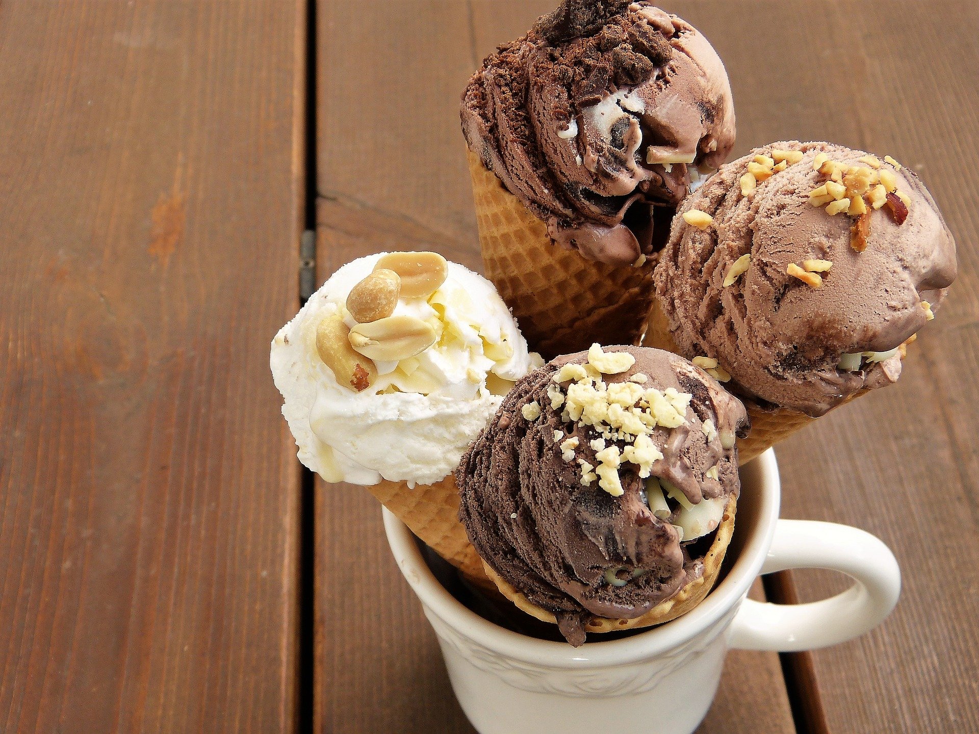 helado de chocolate, crema helada de chocolate
